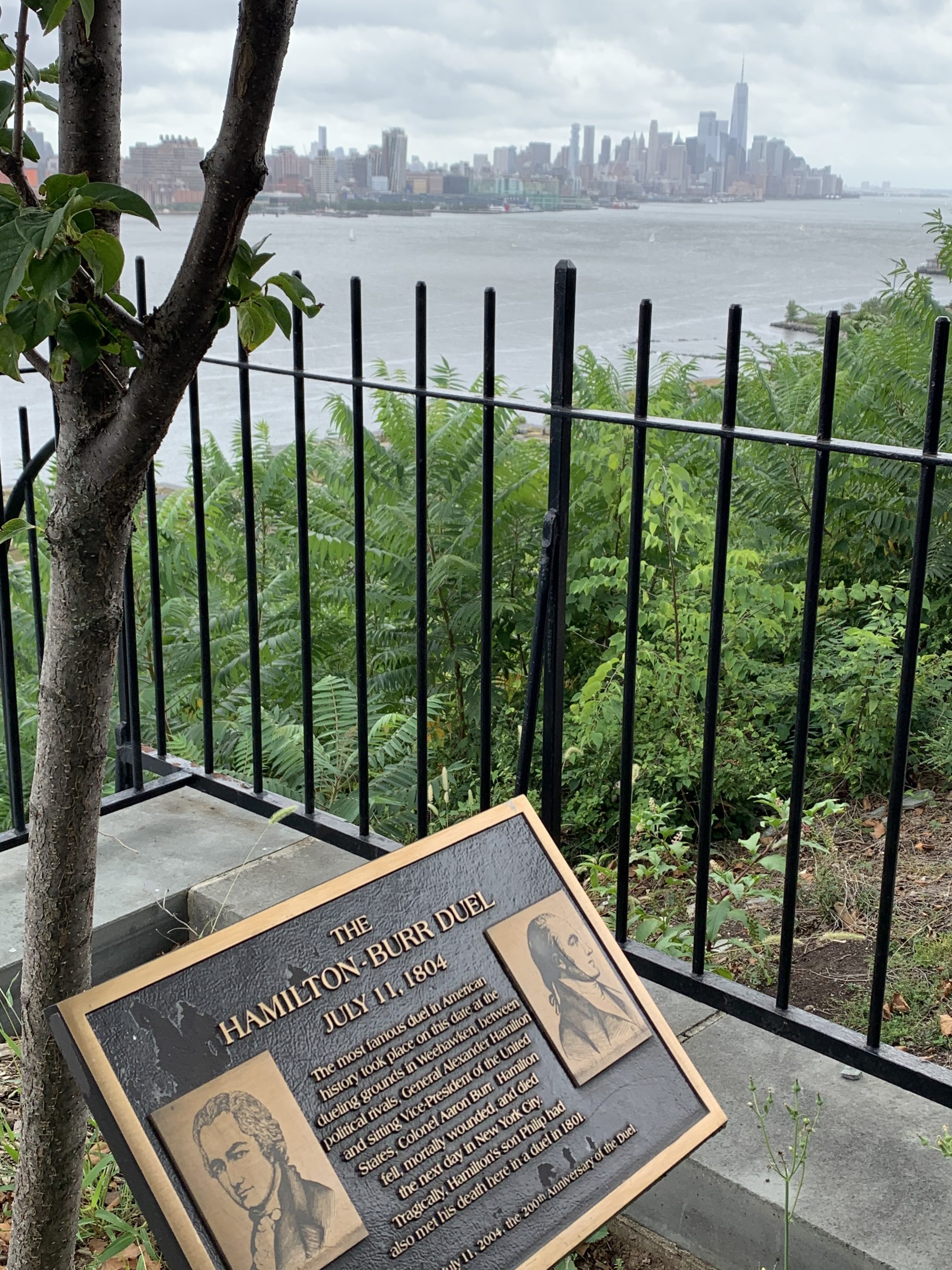 The Weehawken Dueling Grounds: Hamilton Meets His End