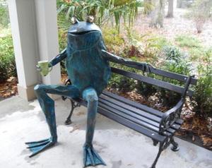 Waddy the Frog is obviously a Charleston must-see.