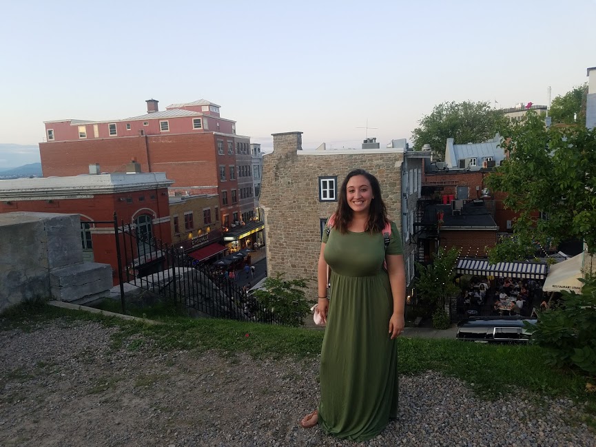 View from the ramparts in Quebec City