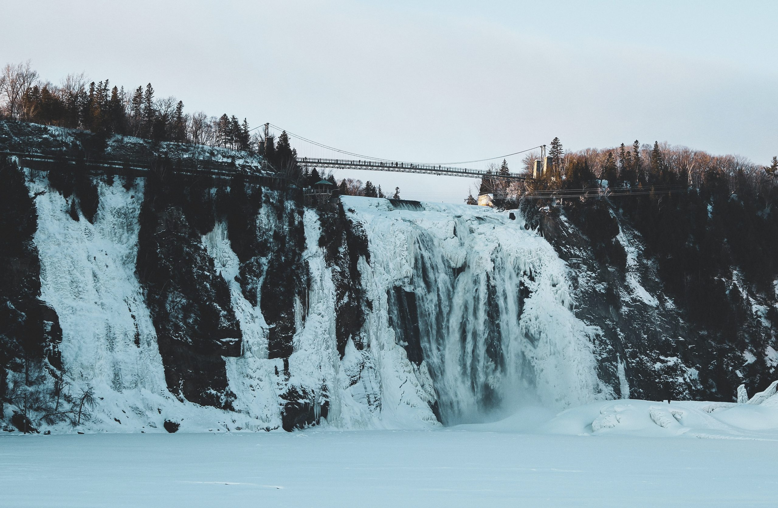 Montmorency Falls near Quebec City